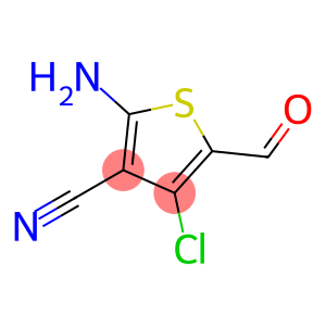 2-氨基-3-氰基-4-氯噻吩-5-甲醛
