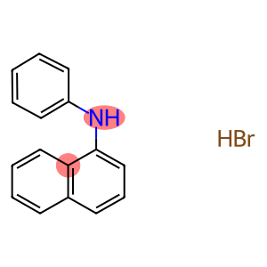 N-PHENYL-1-NAPHTHYLAMINE HYDROBROMIDE, 98