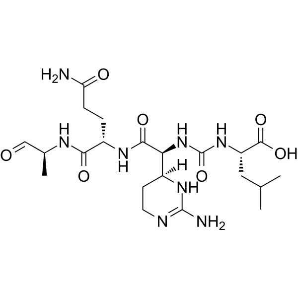 Elastatinal Chemical Structure Elastatinal