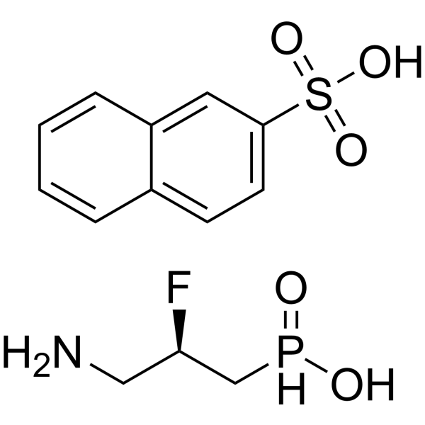 Lesogaberan napadisylate