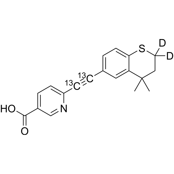 Tazarotenic acid-13C2,d2