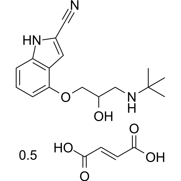 Cyanopindolol fumarate