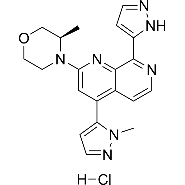 Elimusertib hydrochloride