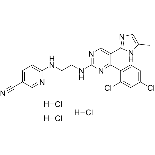 Laduviglusib trihydrochloride