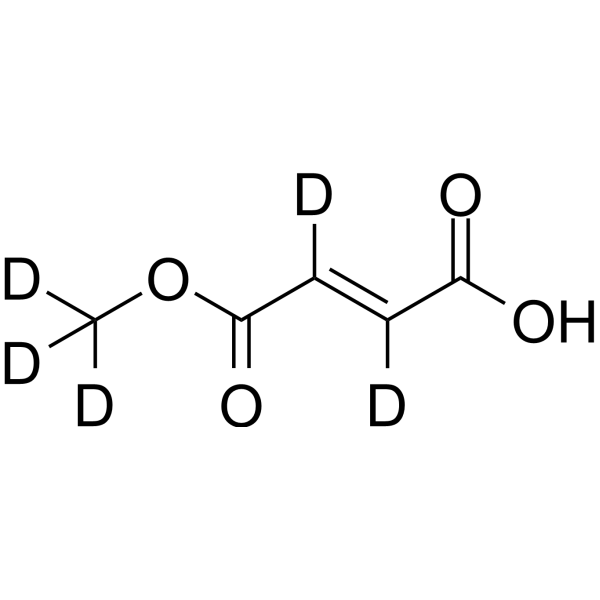Monomethyl fumarate-d5