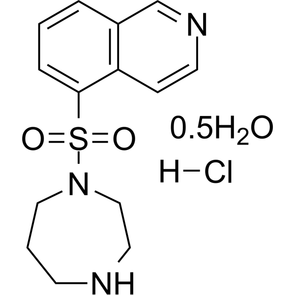 Fasudil hydrochloride semihydrate