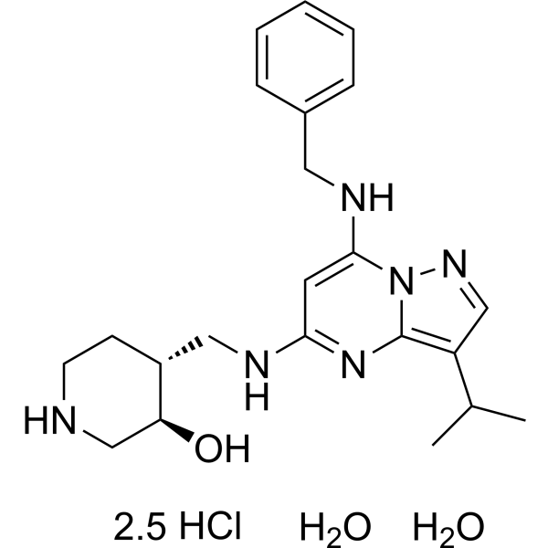 Samuraciclib hydrochloride dihydrate