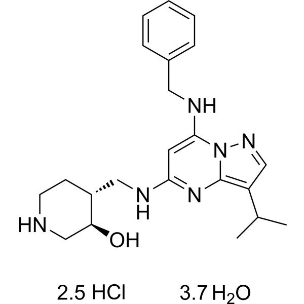 Samuraciclib hydrochloride hydrate