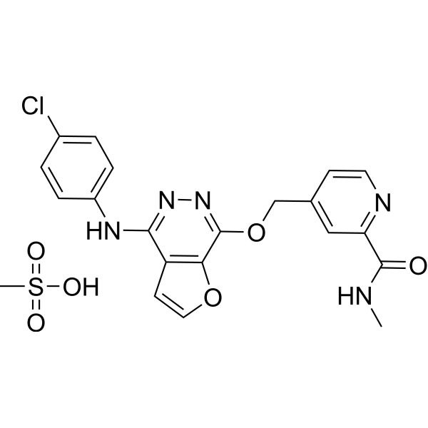 Telatinib mesylate