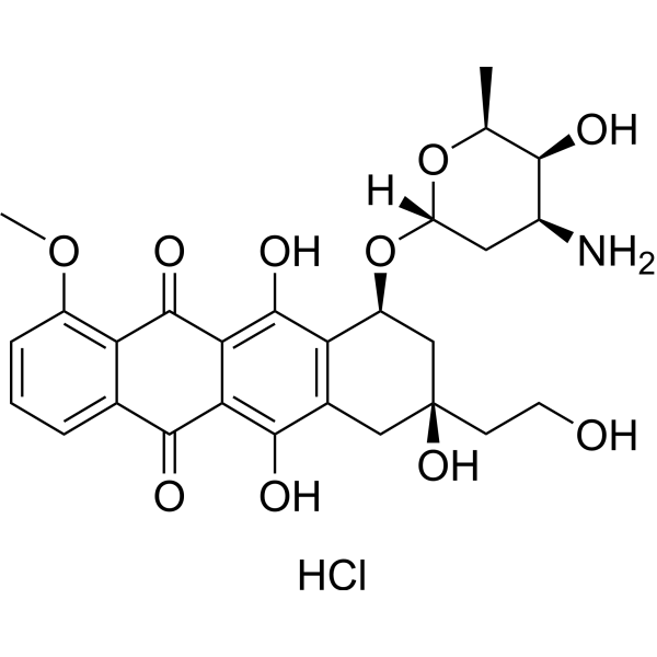 13-Deoxydoxorubicin hydrochloride