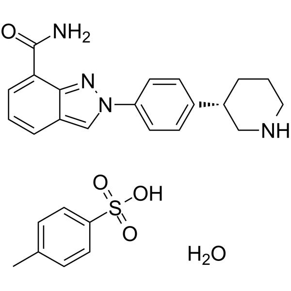 Niraparib tosylate hydrate