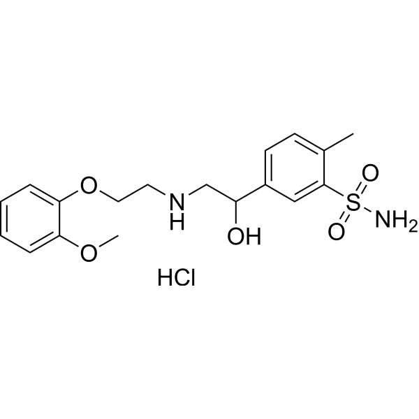 Amosulalol hydrochloride