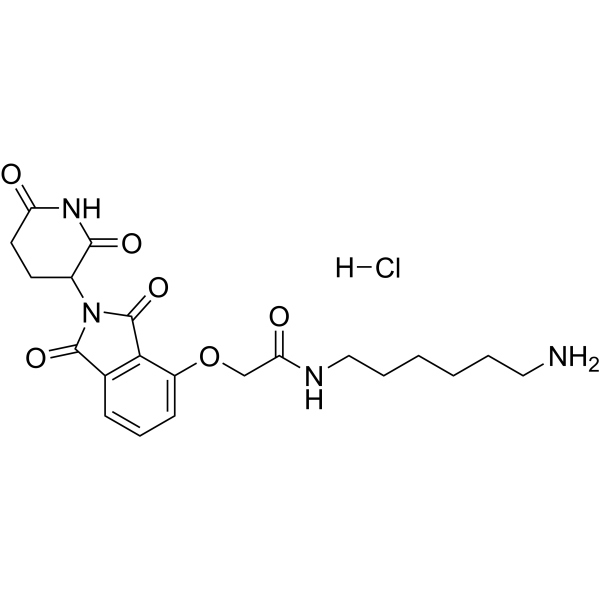 Thalidomide-O-amido-C6-NH2 hydrochloride