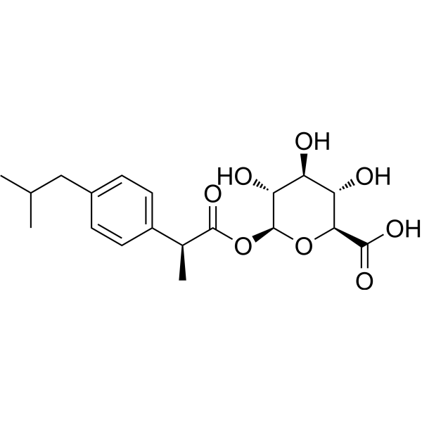 (S)-Ibuprofen acyl-β-D-glucuronide