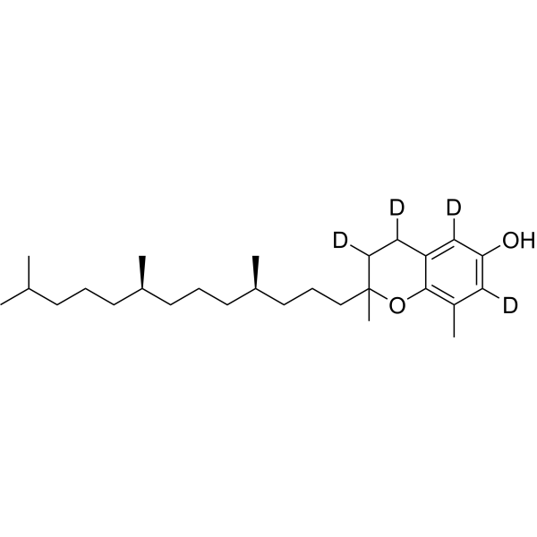 (2RS,4R,8R)-δ-Tocopherol-d4 (Mixture of Diastereomers)