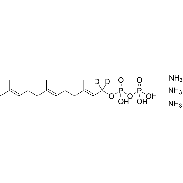 Farnesyl pyrophosphate-d2 triammonium