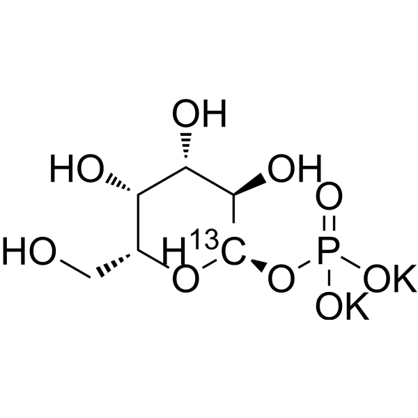 Galactose 1-phosphate-<sup>13</sup>C potassium