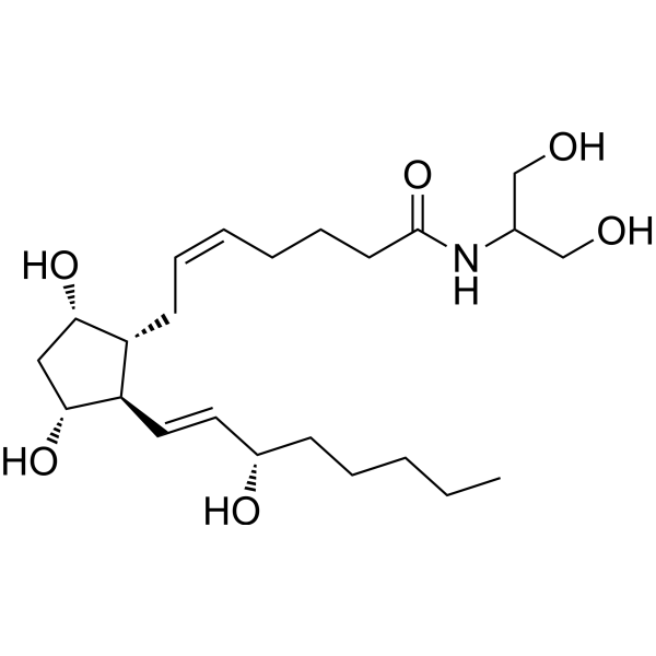 Prostaglandin F2α serinol amide