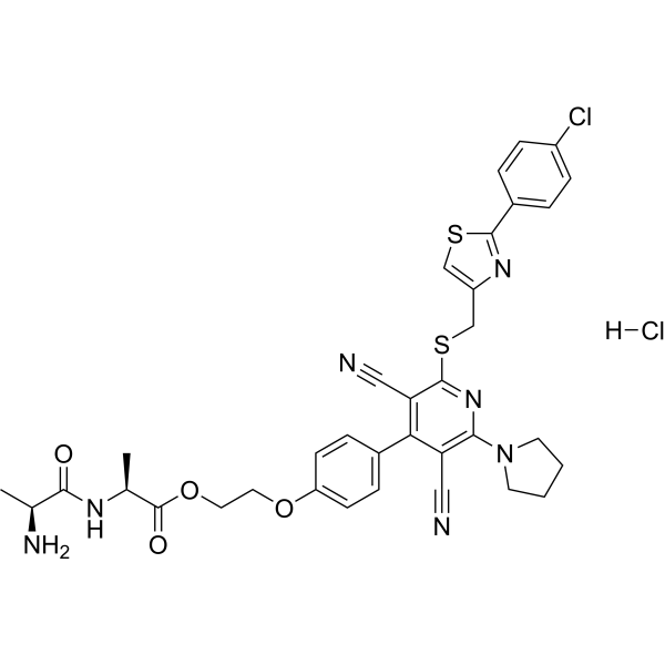 Neladenoson dalanate hydrochloride