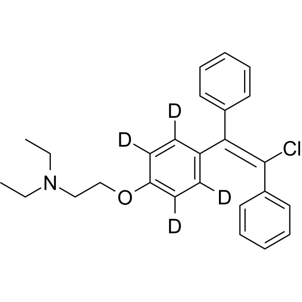 Enclomiphene-d4