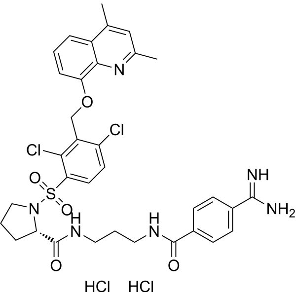 Anatibant hydrochloride