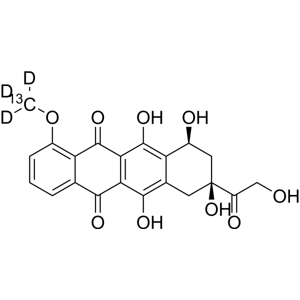 Doxorubicinone-13C,d3