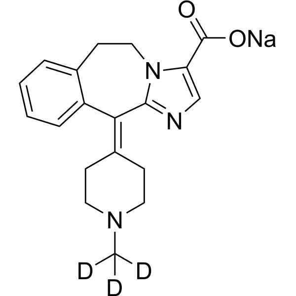 Alcaftadine carboxylic acid-d3 sodium