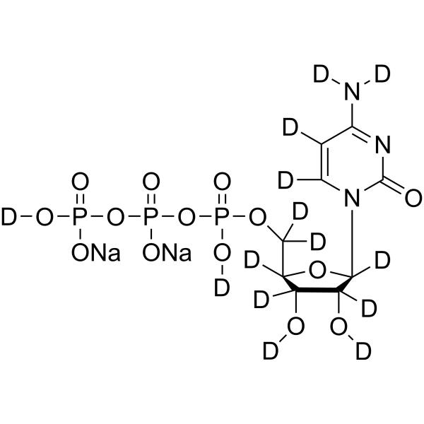 Cytidine-5′-triphosphate-d14 disodium