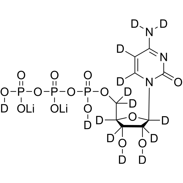 Cytidine-5'-triphosphate-d14 dilithium