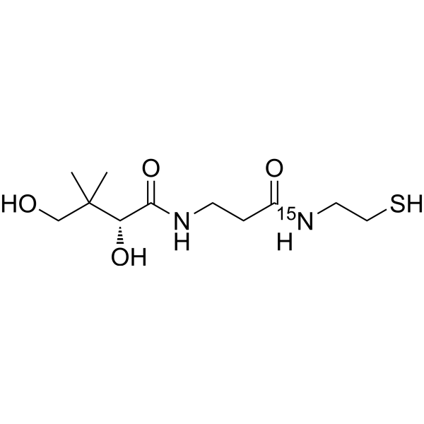 (R)-Pantetheine-15N
