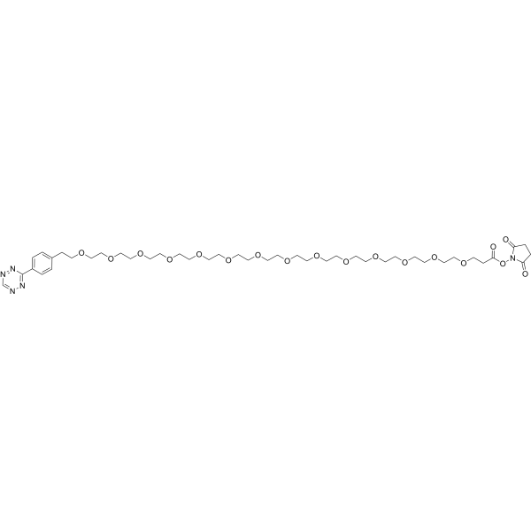 Tetrazine-Ph-PEG17-NHS ester