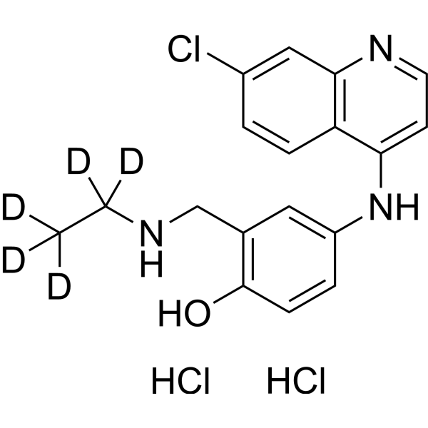N-Desethyl amodiaquine-d5 dihydrochloride