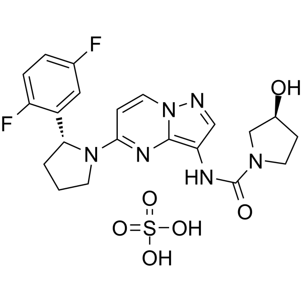 Larotrectinib sulfate