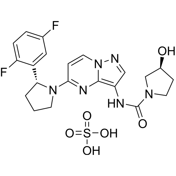 Larotrectinib sulfate (Standard)