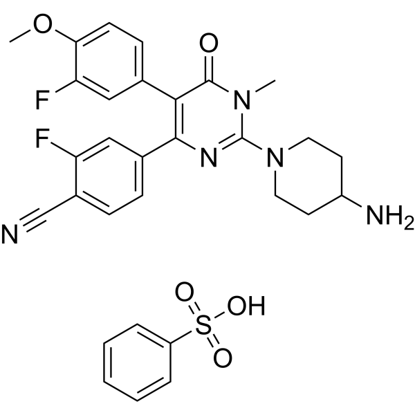 Pulrodemstat benzenesulfonate