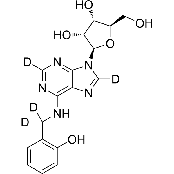 ortho-Topolin riboside-d4