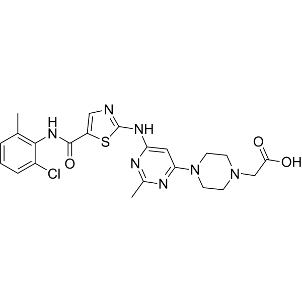 Dasatinib metabolite M6