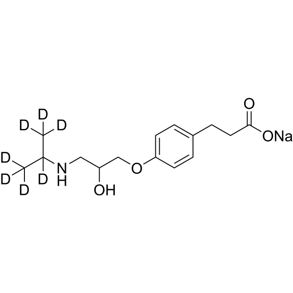 Esmolol acid-d<sub>7</sub> sodium
