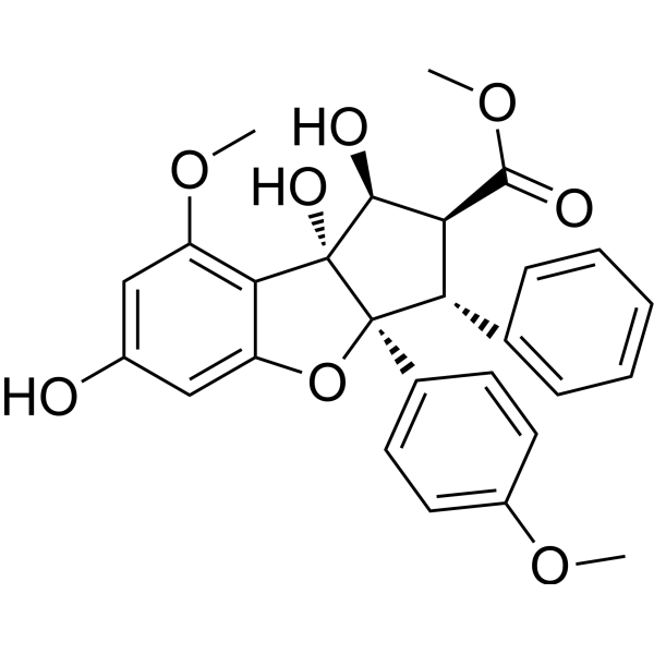 Silvestrol aglycone (enantiomer)