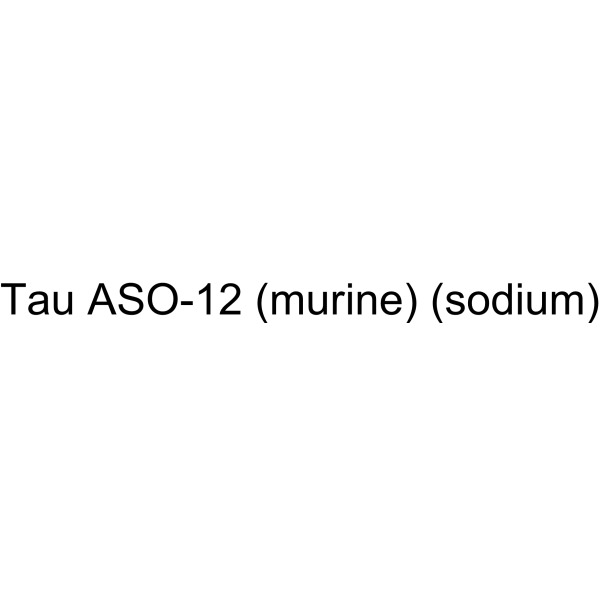 Tau ASO-12 (murine) (sodium)