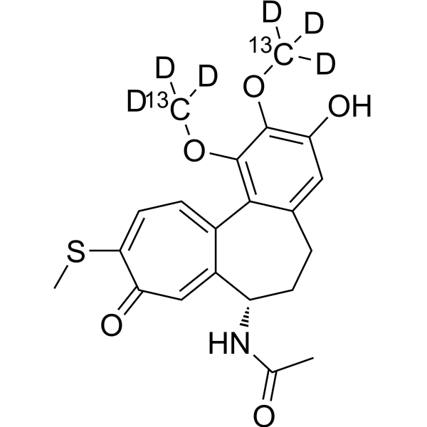 3-Demethyl Thiocolchicine--13C2,d6