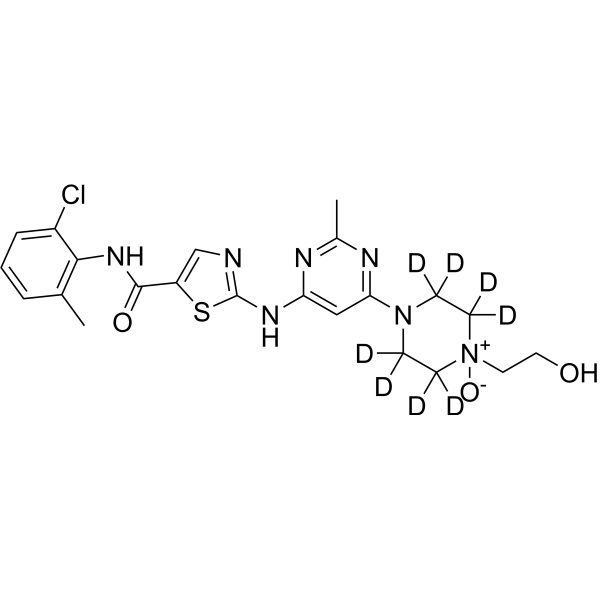 Dasatinib N-oxide-d8
