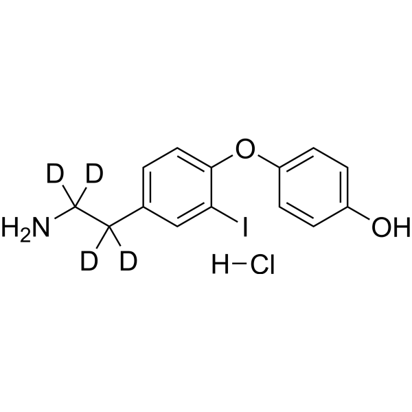 3-Iodothyronamine-d<sub>4</sub> hydrochloride