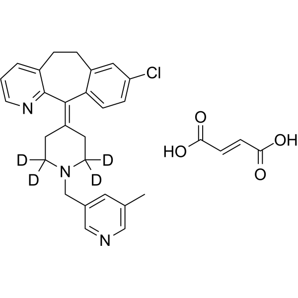 Rupatadine-d4 fumarate