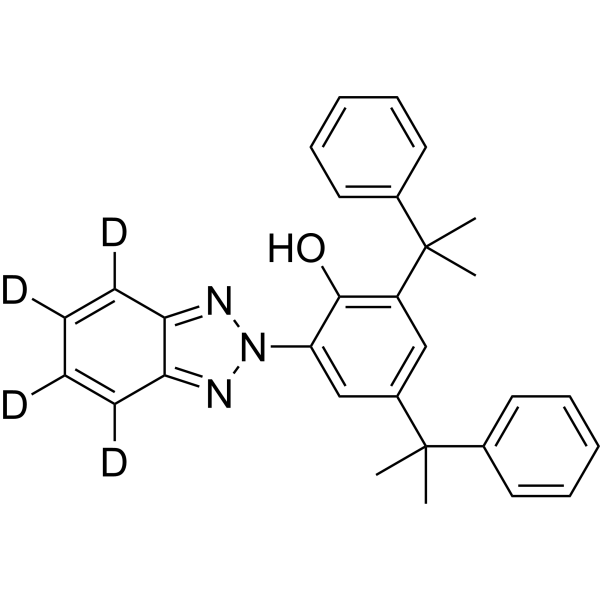 2-Benzotriazol-2-yl-4,6-bis(1-methyl-1-phenylethyl)phenol-d4 (UV-234-d4)