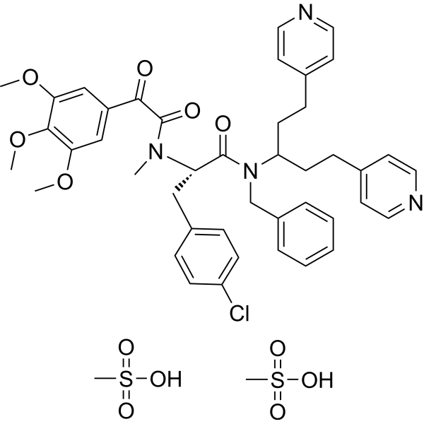 Timcodar mesylate