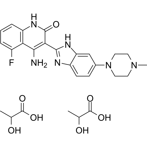 Dovitinib dilactic acid