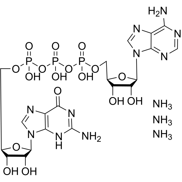 Guanosine 5'-triphosphate-5'-adenosine triammonium