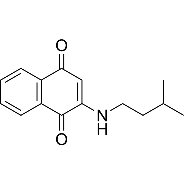 2-(Isopentylamino)naphthalene-1,4-dione