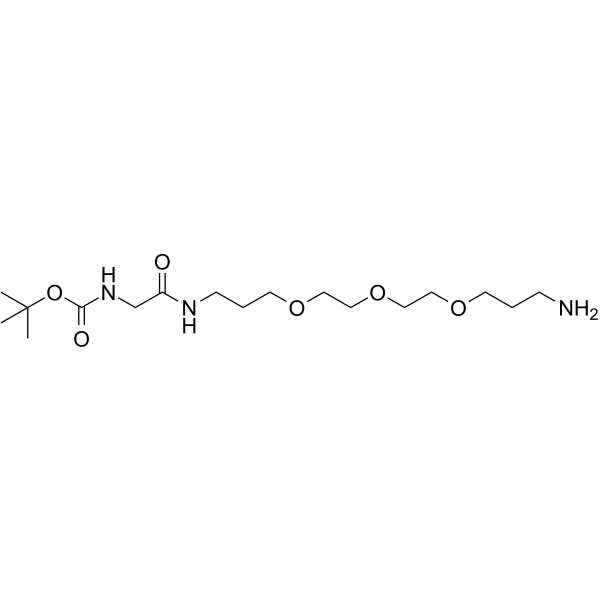 Boc-Gly-amido-C-PEG3-C3-amine